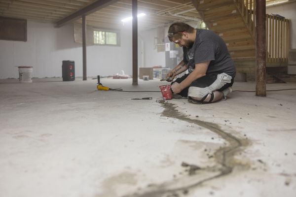 Concrete Floor Repair in League City