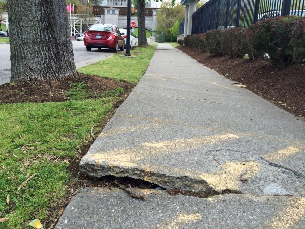 Cost of Cement Sidewalk Repair in League City