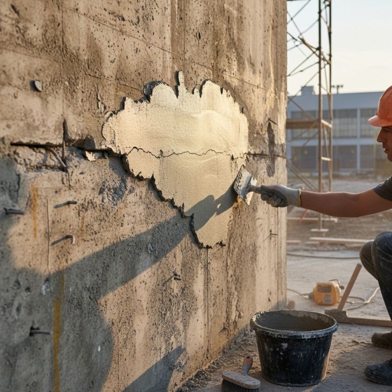 Concrete Wall Repair detail